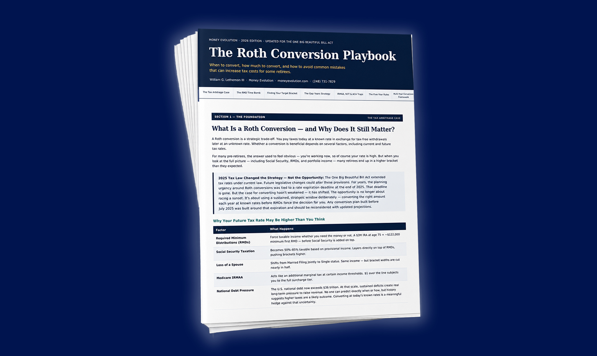 Roth Conversion Playbook